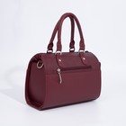 Сумка женская El Masta на молнии, наружный карман, длинный ремень, цвет бордовый - фото 21328114