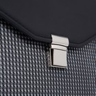 Сумка-мессенджер El Masta с клапаном, 2 наружных кармана, регулируемый ремень, цвет чёрный - Фото 6
