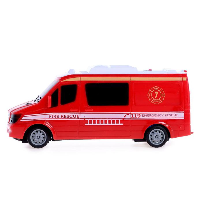 Машина радиоуправляемая «Пожарная служба», работает от батареек 50553