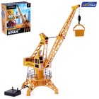 Кран «Стройка», дистанционное управление, работает от батареек - Фото 1