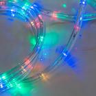 УЦЕНКА LED шнур 10 мм, круглый, 5 м, чейзинг, 2W-LED/м-24-220V, с контр. 8р, МУЛЬТИ - Фото 2