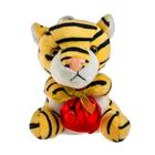 Мягкая игрушка «Тигр с подарком», 11 см, на присоске, цвета МИКС - фото 9342914