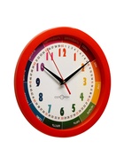 Часы настенные «Радуга», детские, бесшумные, плавный ход, обучающие, d=28 см - Фото 3