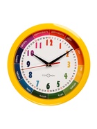 Часы настенные, d-28 см, детские, обучающие "Радуга", бесшумные - Фото 2