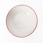 Салатник Доляна «С Новым годом», 580 мл, d=15 см, цвет белый - Фото 3