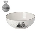 Салатник Доляна «Хюгге», 580 мл, d=15 см, цвет белый - Фото 1