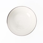 Салатник Доляна «Хюгге», 580 мл, d=15 см, цвет белый - Фото 3