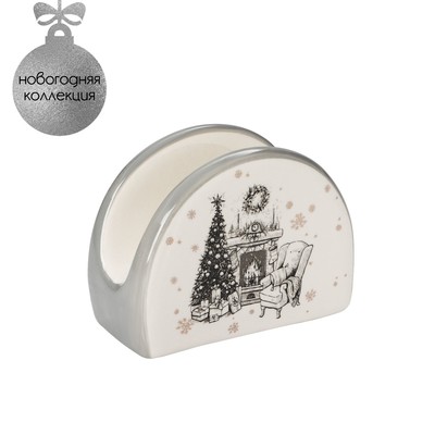 Салфетница Доляна «Хюгге», 9,5×4,5×7 см