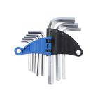 УЦЕНКА Набор ключей шестигранных ТУНДРА, CrV, 1.5 - 10 мм, 9 шт. - Фото 2