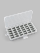 Органайзер для ниток, 18×9.5×3 см, на 30 шпулек, 2.1×1.2×1.1 см, серый, прозрачный 7069473 - фото 319940890 Органайзер для ниток, 18×9.5×3 см, на 30 шпулек, 2.1×1.2×1.1 см, серый, прозрачный 7069473 - фото 319940890