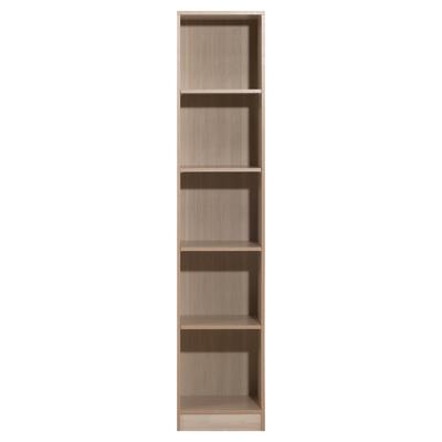 Шкаф открытый для документов «Клик Мебель. Герда», 400×404×1900 мм, цвет ясень шимо светлый