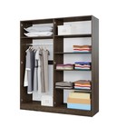 Шкаф прямой четырёхстворчатый «Леси», 1600×466×1900 мм, цвет кантер/сонома - Фото 2