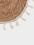 Салфетка сервировочная на стол Доляна «Фина», d=30 см, бежевая - Фото 2