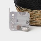Корзина для хранения LaDо́m «Рика», плетёная, ручной работы, 21×21×15 см, чёрная - Фото 6