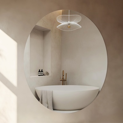 Зеркало интерьерное настенное, d=80 см