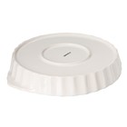 Блюдо для запекания Доляна «Рождественский снеговик», d=28,8 см, цвет белый - Фото 3