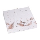 Блюдо для запекания Доляна «Рождественский снеговик», d=28,8 см, цвет белый - Фото 6