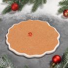 Подставка под горячее Доляна «Зимний праздник», 18×17.4 см - Фото 3