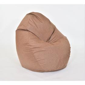 Кресло-мешок «Стади», размер 130x80 см, цвет коричневый, рогожка