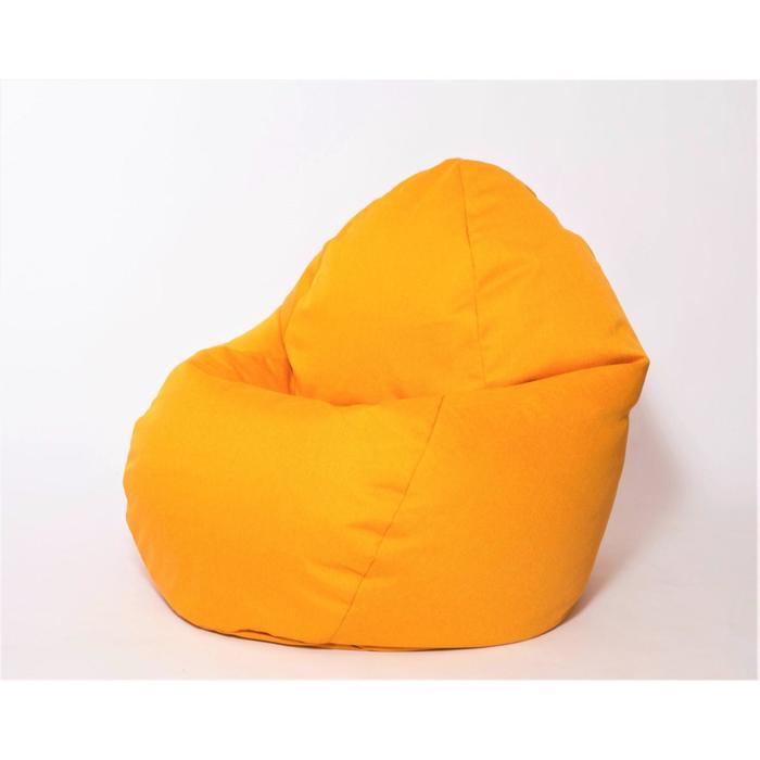 Кресло-мешок «Стади», размер 130x80 см, цвет оранжевый, рогожка