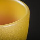 Горшок цветочный "Шелк" желтый тополь №2, 1,1л - Фото 2
