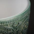 Горшок цветочный "Былина" зеленый бутон №3, 2,15л - фото 21328765