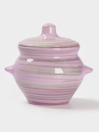 Горшочек для запекания Борисовская керамика «Лаванда», 500 мл, 10×10.5 см, сиреневый - Фото 4