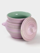 Горшочек для запекания Борисовская керамика «Лаванда», 500 мл, 10×10.5 см, сиреневый - фото 60794132