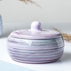 Набор для холодца Борисовская керамика «Лаванда», 900 мл, 16.5×23 см, сиреневый - Фото 2