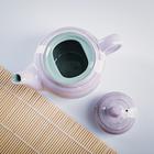 Заварочный чайник Борисовская керамика «Лаванда», 400 мл, 12×10.5 см, розовый - Фото 4