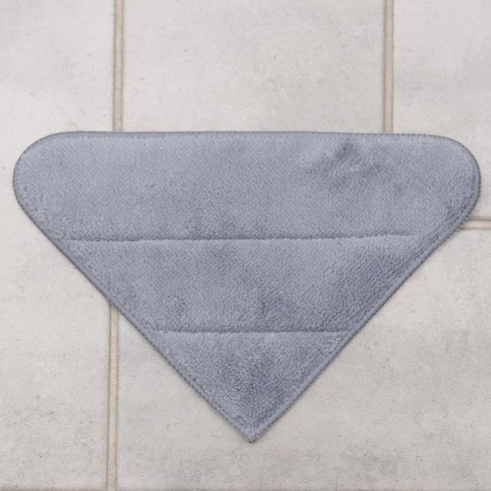 Сменная насадка для окномойки, микрофибра, 25.5×17 см, серая - Фото 1