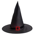 Карнавальная шляпа «Колдунья» с диодами, чёрный - Фото 4