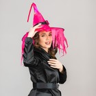 Карнавальная шляпа «Хеллоуин» с диодами, фуксия - Фото 2