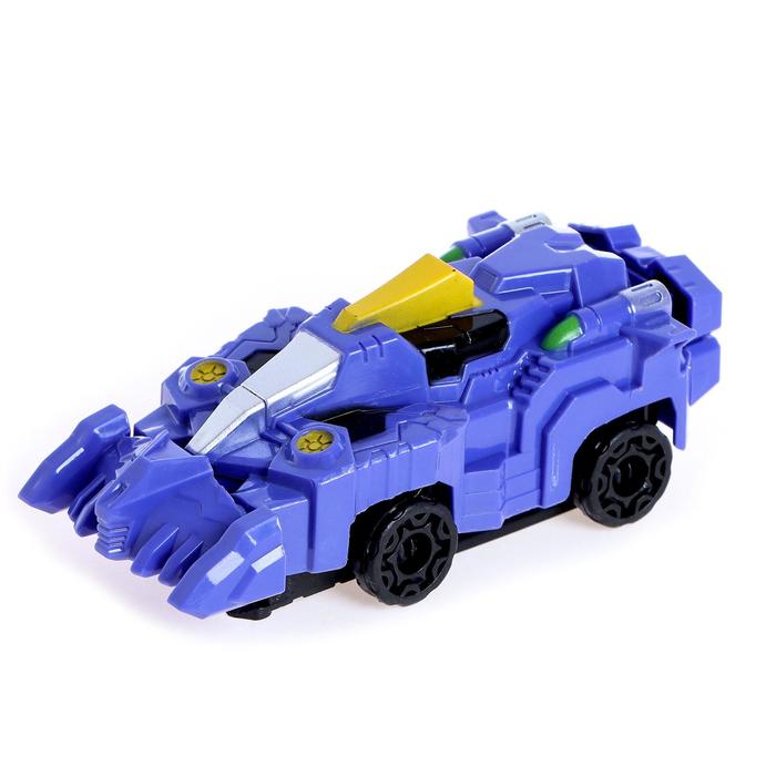 Игровой набор «Авто динозавры», 4 штуки, цвета МИКС 50563