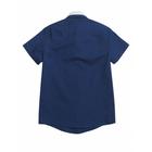 Рубашка с коротким рукавом для мальчика Pelican, рост 122 см, цвет синий - Фото 4