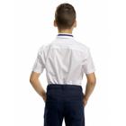 Сорочка верхняя для мальчиков, рост 152 см, цвет белый - Фото 2