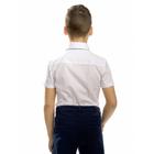 Рубашка с коротким рукавом для мальчика Pelican, рост 164 см, цвет белый - Фото 2