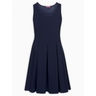 Платье для девочек, рост 116 см, цвет синий - Фото 2