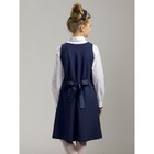 Платье для девочек, рост 116 см, цвет синий - Фото 4