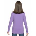 Джемпер для девочек, рост 146 см, цвет фиолетовый - Фото 2