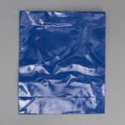 Пакет подарочный ламинированный, упаковка, «Синий», ML 21 х 25 х 8 см - Фото 5