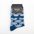 Носки MINAKU «Волны», размер 36-39 (23-25 см) - фото 21329205