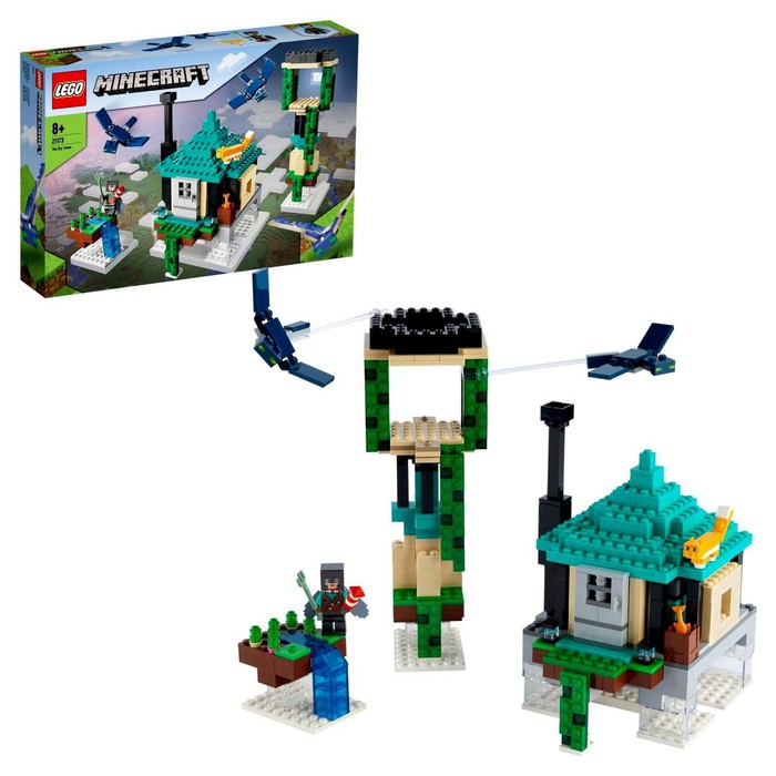 Конструктор Lego Minecraft «Небесная башня», 565 элементов