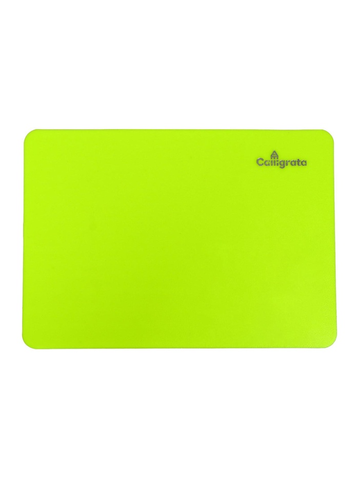 Доска для лепки пластиковая А5 Calligrata «Яркое творчество», неон жёлтый - Фото 1