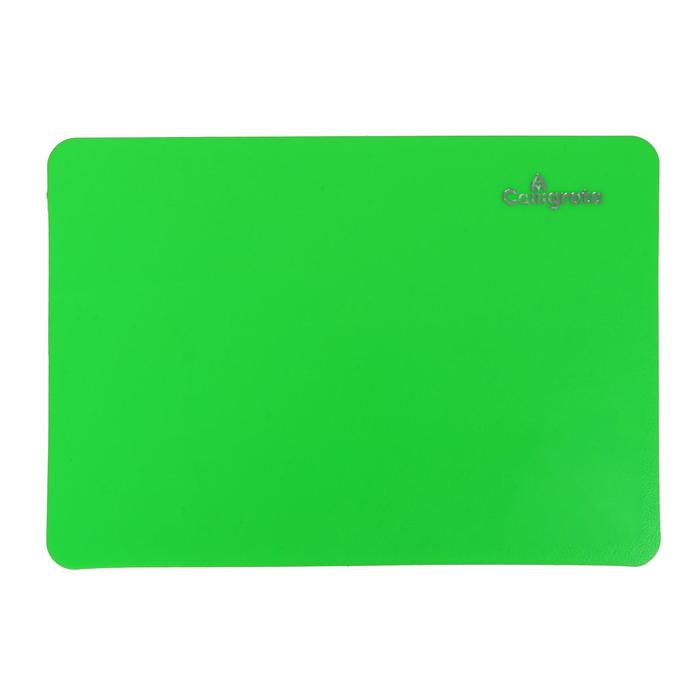 Доска для лепки пластиковая А5 Calligrata, "Яркое творчество", неон зелёный - Фото 1
