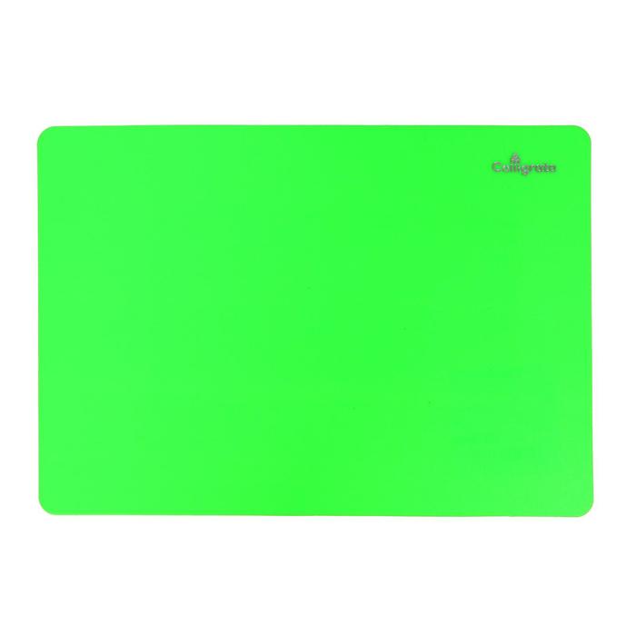 Доска для лепки пластиковая А4 Calligrata "Яркое творчество", неон зелёный - Фото 1