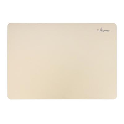 Доска для лепки пластиковая А4 Calligrata «Яркое творчество», перламутровый кремовый
