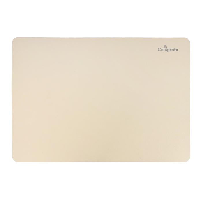 Доска для лепки пластиковая А4 Calligrata «Яркое творчество», перламутровый кремовый - Фото 1