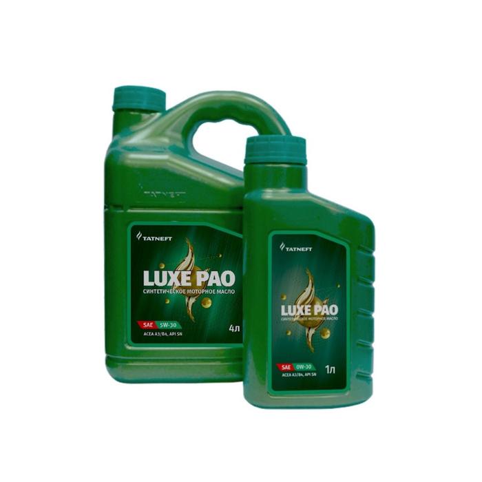 Моторное масло Татнефть LUXE PAO 5w-30, синтетическое, 20 л - Фото 1