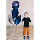 Фольгированный шар 18" «С днём рождения», тачка, круг, с подложкой - Фото 4